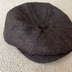 Harris Tweed Newsboy Hat